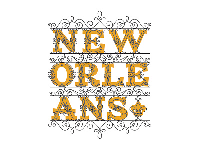 New Orleans graphic design illustration lettering travel zine