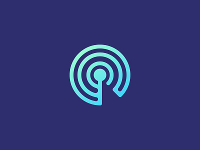 Podcast Logo V.02 app brand design branding design flat icon logo podcast sound vector