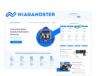 Niagahoster Exploration app application apps branding design exploration figma graphic design icon illustration logo nft project typography ui user experience user interface ux vector website