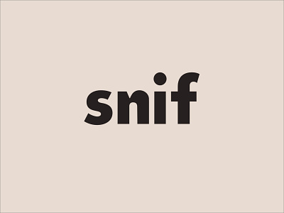 snif branding by Crème Collective on Dribbble