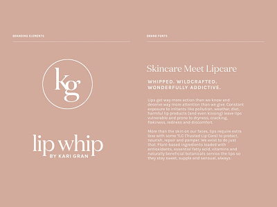 kari gran rebrand branding design logo typographi