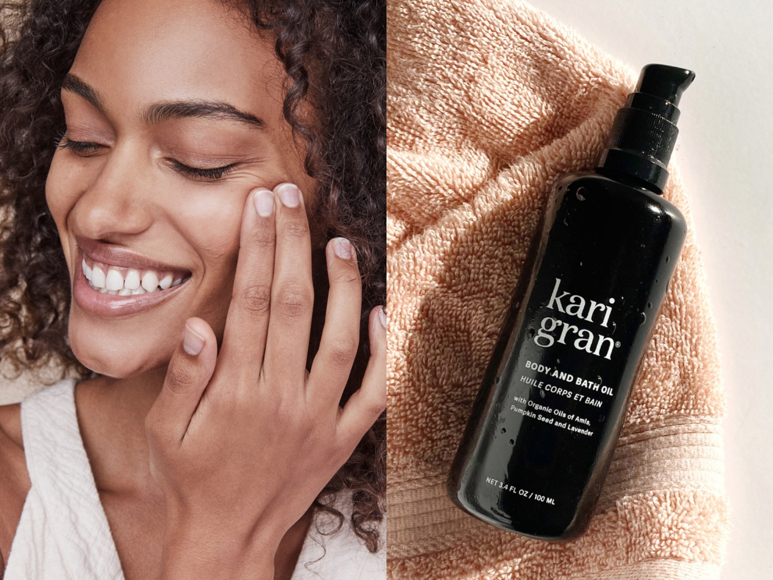 kari gran skincare bottles by Crème Collective on Dribbble