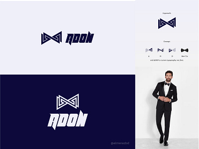 Adon Logo for Tailor & Fabric Fashion