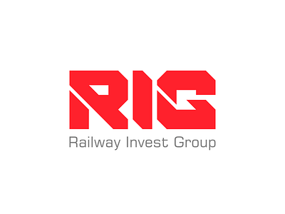 Railway Invest Group branding corporate branding design icon logo logodesign logotype minimal vector