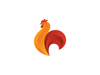 Rooster animal bird chick chicken cock cockerel mascot rooster