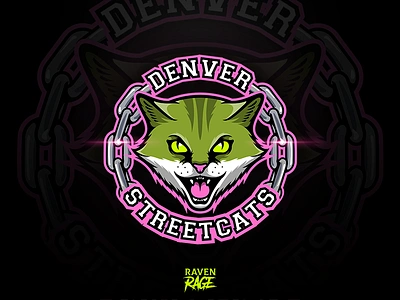 Cat logo for SALE cartoon cat cybersport esport esportlogo esports esportslogo horror mascot mascot character mascot design mascotlogo player sport sportlogo sticker stickerart streetcat team teamlogo