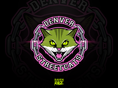 Cat logo for SALE cartoon cat cybersport esport esportlogo esports esportslogo horror mascot mascot character mascot design mascotlogo player sport sportlogo sticker stickerart streetcat team teamlogo