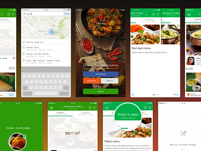 Meal Me App UI (2015) app design app design icon ui web ios guide application food app mobile app ui ui ux ui ux designer