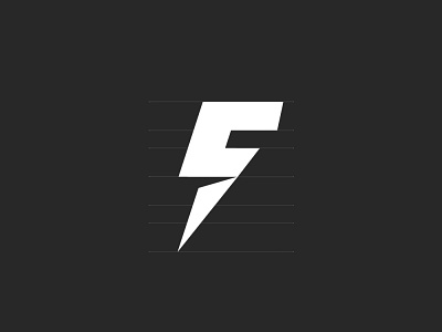 Flash design graphic illustration logo logo designer logo grid mark minimal monogram typography