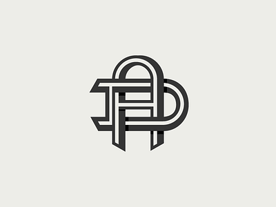 Arjan Dugal - AD Monogram ad fashion logo logo designer mark minimal monogram weave