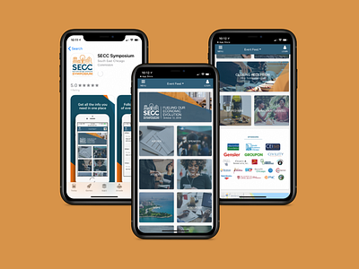 SECC Symposium App Graphics