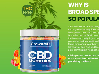GrownMD CBD Gummies [ 50% Discount NOW! ]For The Lowest Price!
