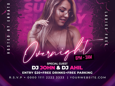 Party Flyer PSD