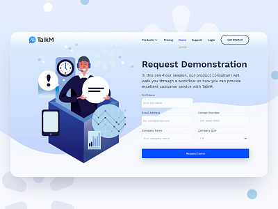 TalkM Demo Page
