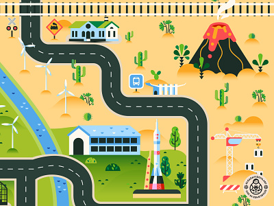 road map clipart
