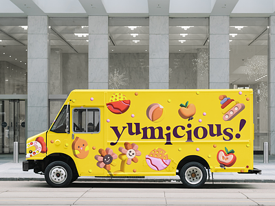 Yumicious Delivery Van Concept