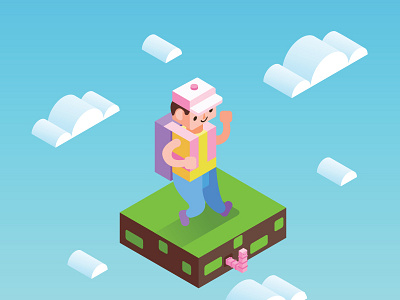 Isometric Tourist