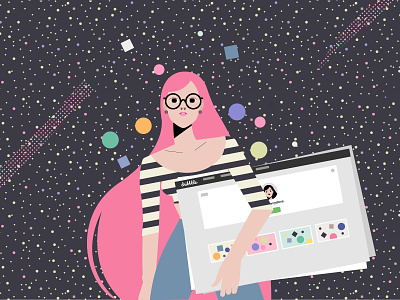 Interview to Dribbble Blog