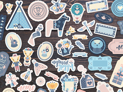 Scandinavian Summer Stickerpack