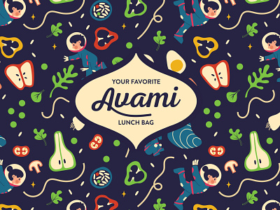 Avami Pattern and Logo