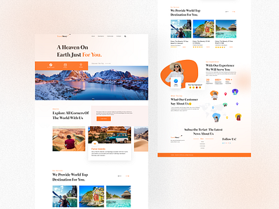 Travel Landing Page