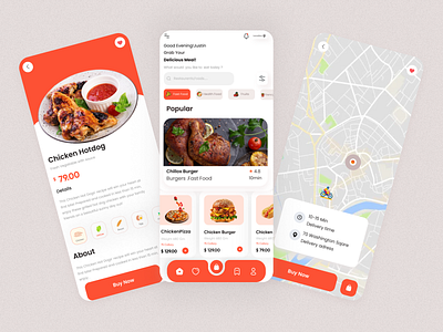 Food App Mobile Design