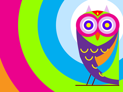 OWL-UWU: Simple owl design using inkscape abstract abstract art day inkscape night owl owl illustration shapes tribal uwu vector
