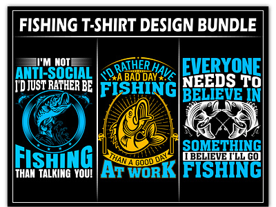 Fishing T-Shirt Design Bundle bike t shirt custom t shirt fishing t shirt fishingfun fishingjersy fishingrod fishingtrip graphic design typhography tshirt typography vintage