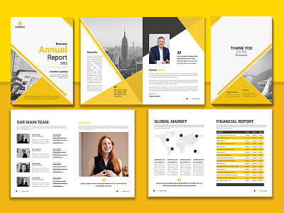 Annual Report annual report branding brouchure business paln business proposal catalog company profile design graphic design logo magazine