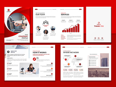 Company Profile annual report app branding brouchure business business magazine business paln business proposal catalog company company profile cover design graphic design indesign layout logo magazine typography ux