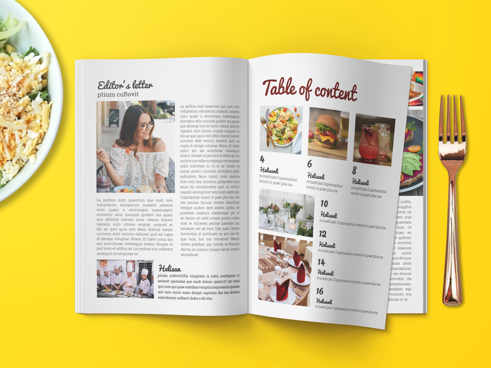 Cook Book By Effat Jahan On Dribbble