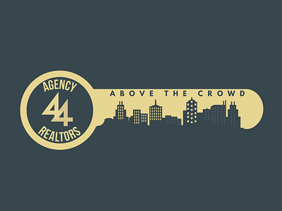 Agency 44 Realtors branding graphic design logo logo concept logo designer real estate logo