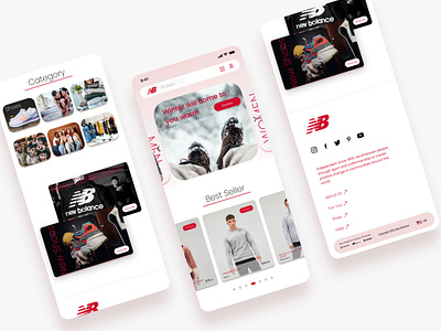 New Balance Mobil Redesign.