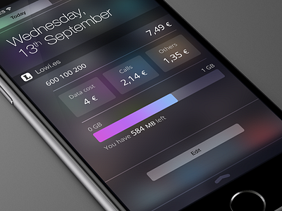 iOS 8 Widget