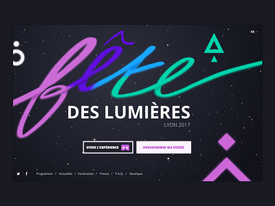 SHOWCASE SITE FOR THE LYON LIGHT FESTIVAL