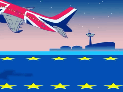Brexit Day aircraft brexit eu european union illustration illustrator plane united kingdom
