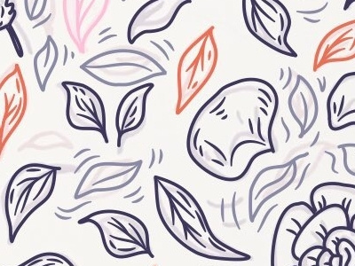 Floral Pattern colour creative design flowers illustration leaves petals rose