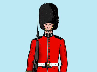 Coldstream Guard coldstream creative guard heritage history illustration ipad london travel