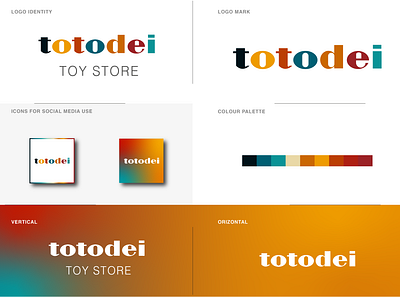 totodei toy store app branding design graphic design icon illustration logo ui ux vector