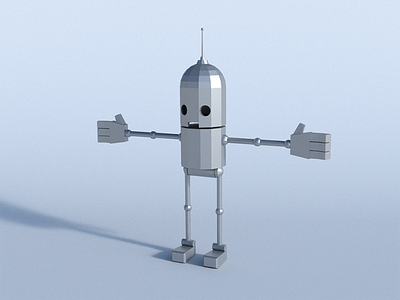 Low Poly Robot