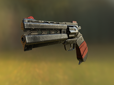 Gun lowpoly