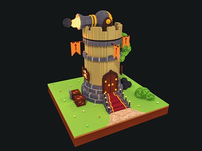 Voxel Tower