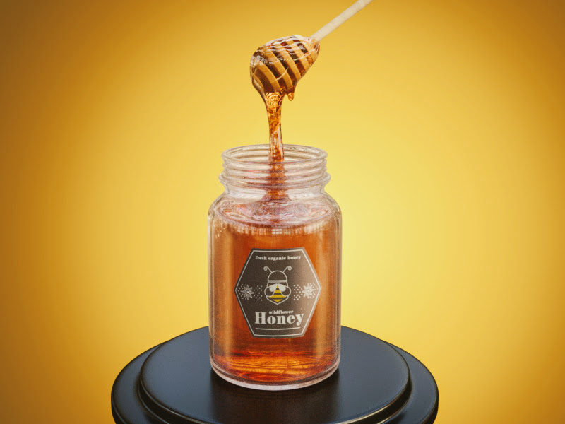 Download Honey Jar Mockup : blender