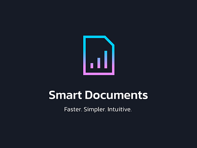 Logo for "Smart Documents", data analytics tool.