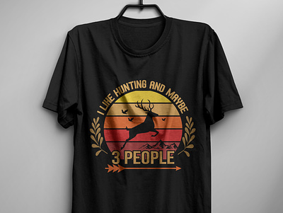 Hunting T-Shirt Design graphic design hunting shirt t shirt