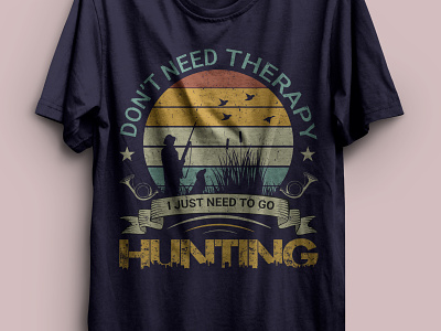 Hunting t-shirt Design graphic design hunting hunting t shirt illustration shirt t shirt