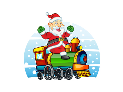 Santa Express by Agung Setya Nugraha on Dribbble