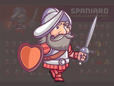 Spaniard Game Sprite