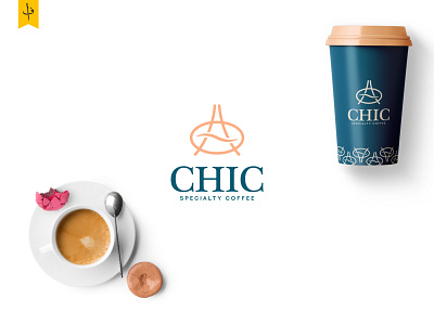 Chic Speciality Coffee Logo Design brand brand design brand identity branding branding design coffee brand identity coffee branding coffee design coffee logo coffee shop design graphic design identitydesign illustration logo logo design