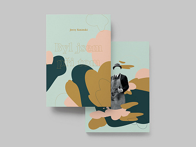 Cover of Book - Jerzy Kosiński - "Byl jsem při tom” abstract art book cover illustation